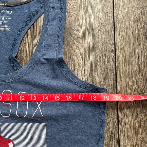NWOT Boston Red Sox Tank Top Medium ’47 Brand Blue Racerback MLB - Picture 8 of 9
